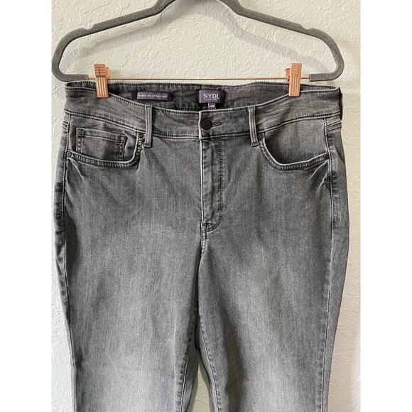 NOT YOUR DAUGHTERS JEANS NYJD  Marilyn Straight Ankle Jeans Size 14W - Picture 2 of 11